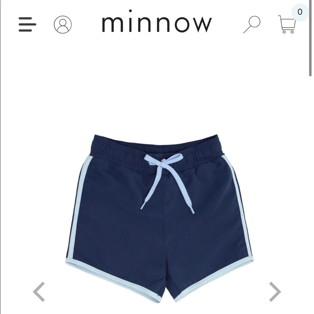 Minnow Boys Navy Boardie NWT